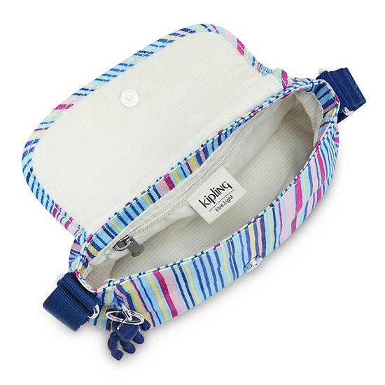 Torby Mini Kipling Sabian Klasyczne Printed Crossbody Niebieskie | PL 1875XY